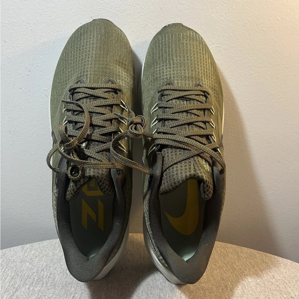 Nike Air Zoom Pegasus 39 Cargo Khaki Running Men's Shoe Size 10.5 DH4071-300 - Picture 8 of 11